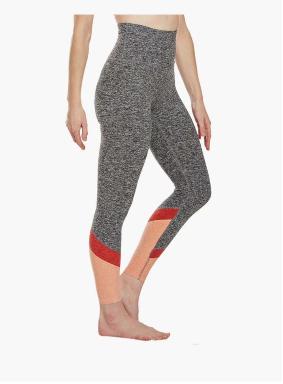 BEYOND YOGA Spacedye Color In High Waisted Colorblock Yoga Leggings // XS